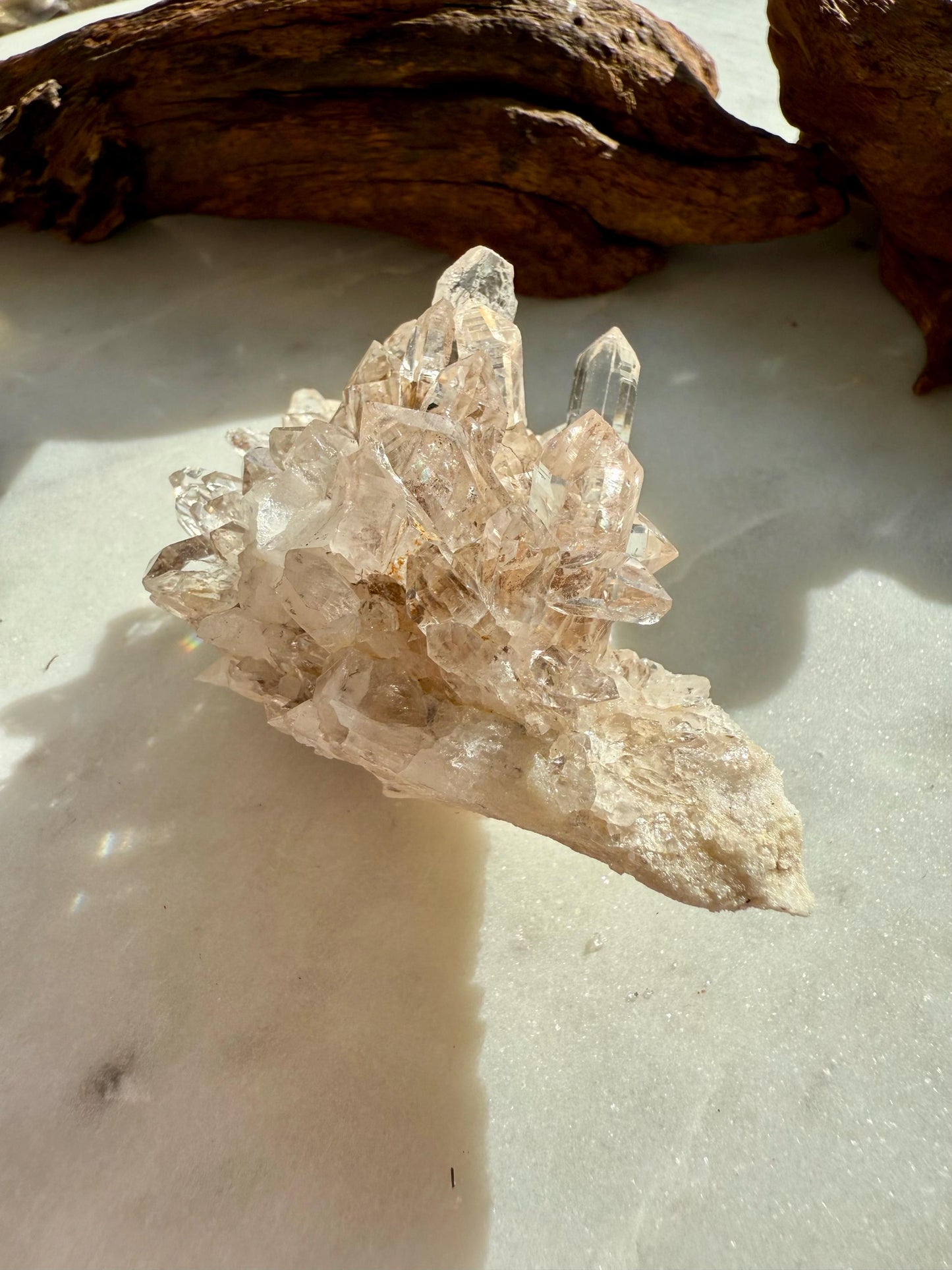 Rare Himalayan Quartz Cluster | Clear Himalayan Quartz | Samadhi Quartz | High Quality Himalayan Quartz | Rare Crystal | Raw Crystal Cluster