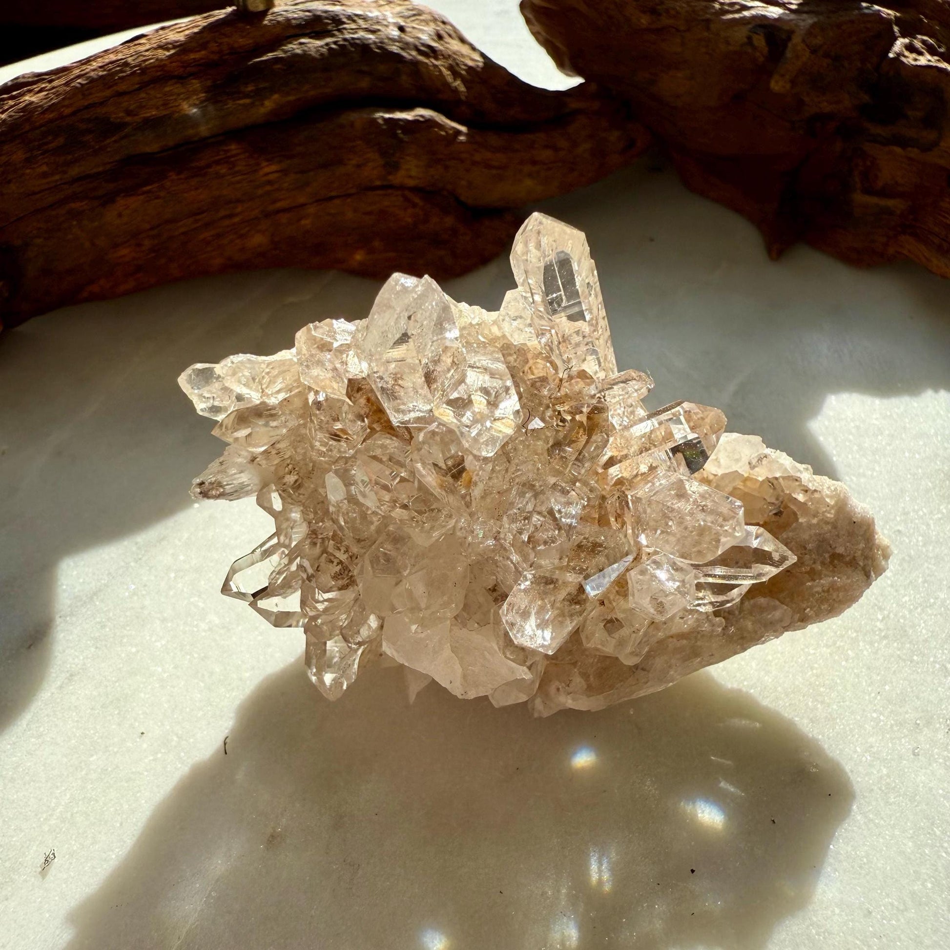 Rare Himalayan Quartz Cluster | Clear Himalayan Quartz | Samadhi Quartz | High Quality Himalayan Quartz | Rare Crystal | Raw Crystal Cluster