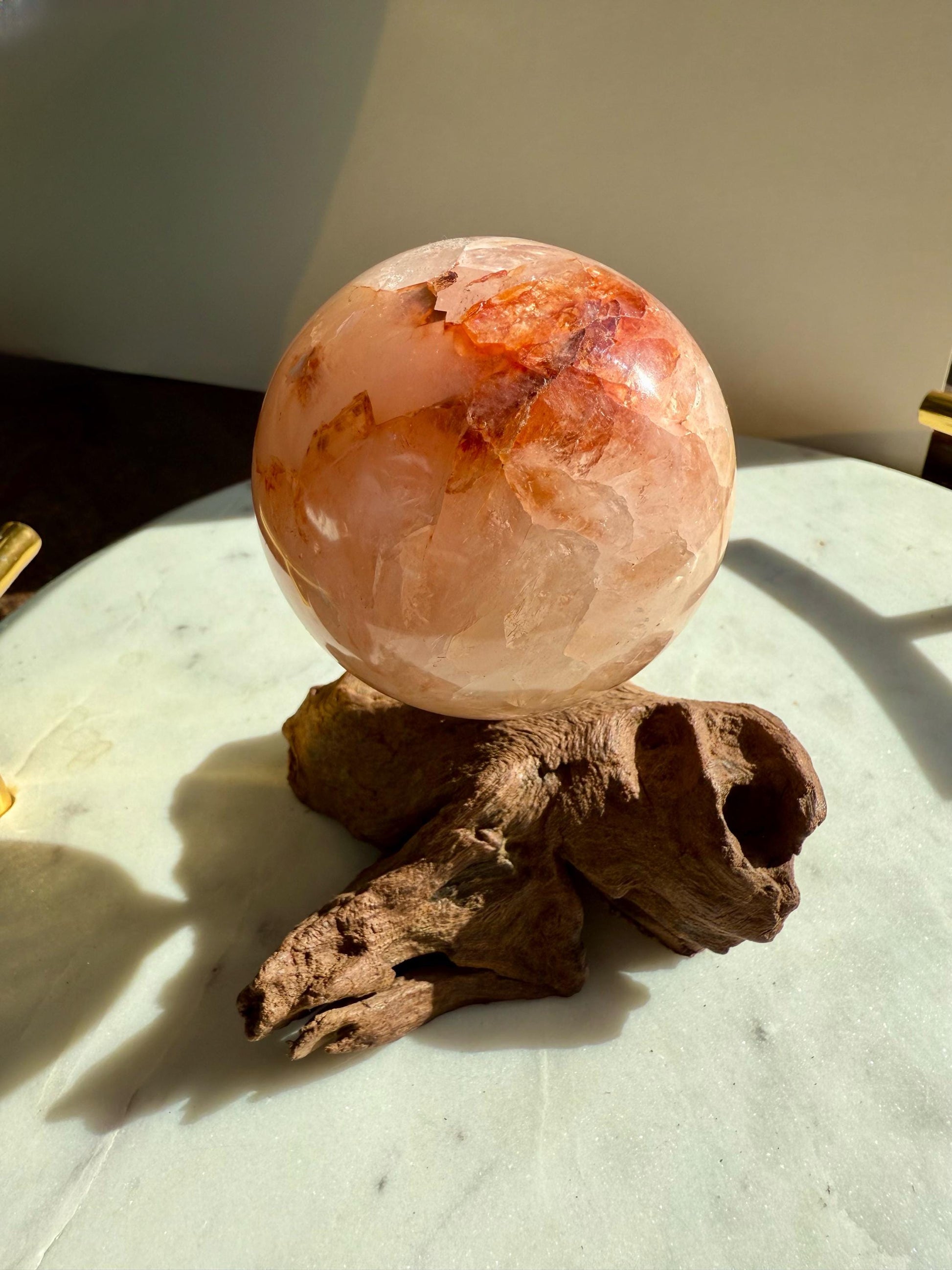 Carnelian, Red Agate and Fire Quartz (57mm) || Carnelian Sphere || Red Agate Sphere || Fire Quartz Sphere || Crystal Sphere || Unique Sphere