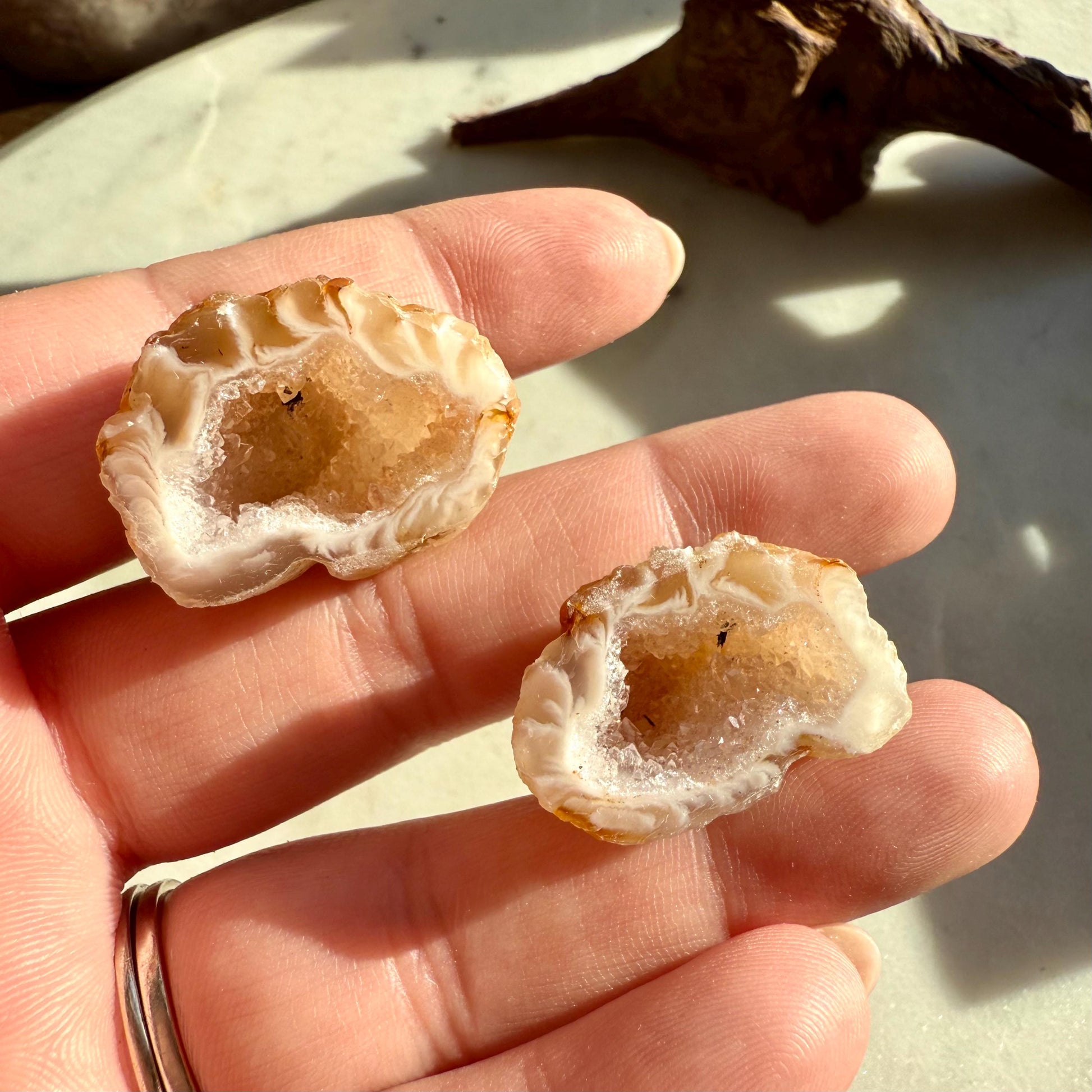 Mini Agate Geode || Druzy Crystal Geode || Mini Crystal || Gift for Crystal Lover