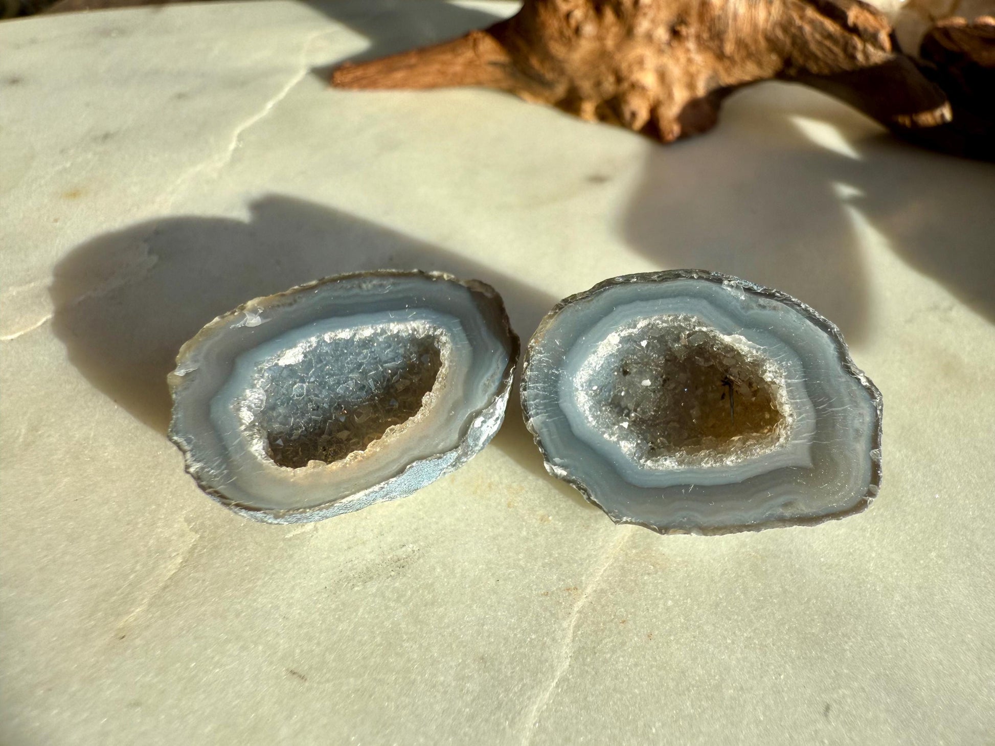 Mini Agate Geode || Druzy Crystal Geode || Mini Crystal || Gift for Crystal Lover