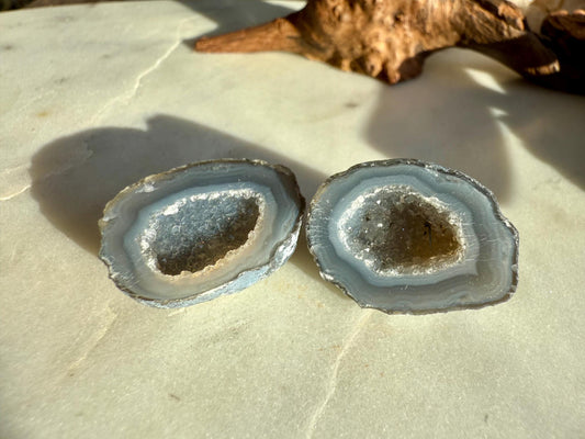 Mini Agate Geode || Druzy Crystal Geode || Mini Crystal || Gift for Crystal Lover