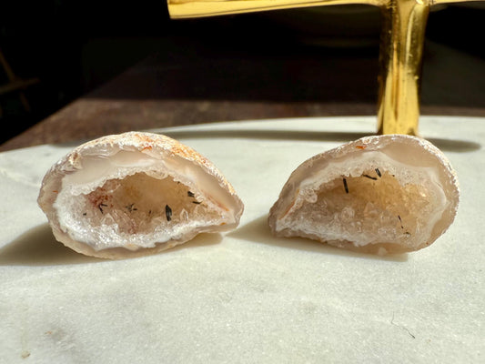 Mini Agate Geode || Druzy Crystal Geode || Mini Crystal || Gift for Crystal Lover