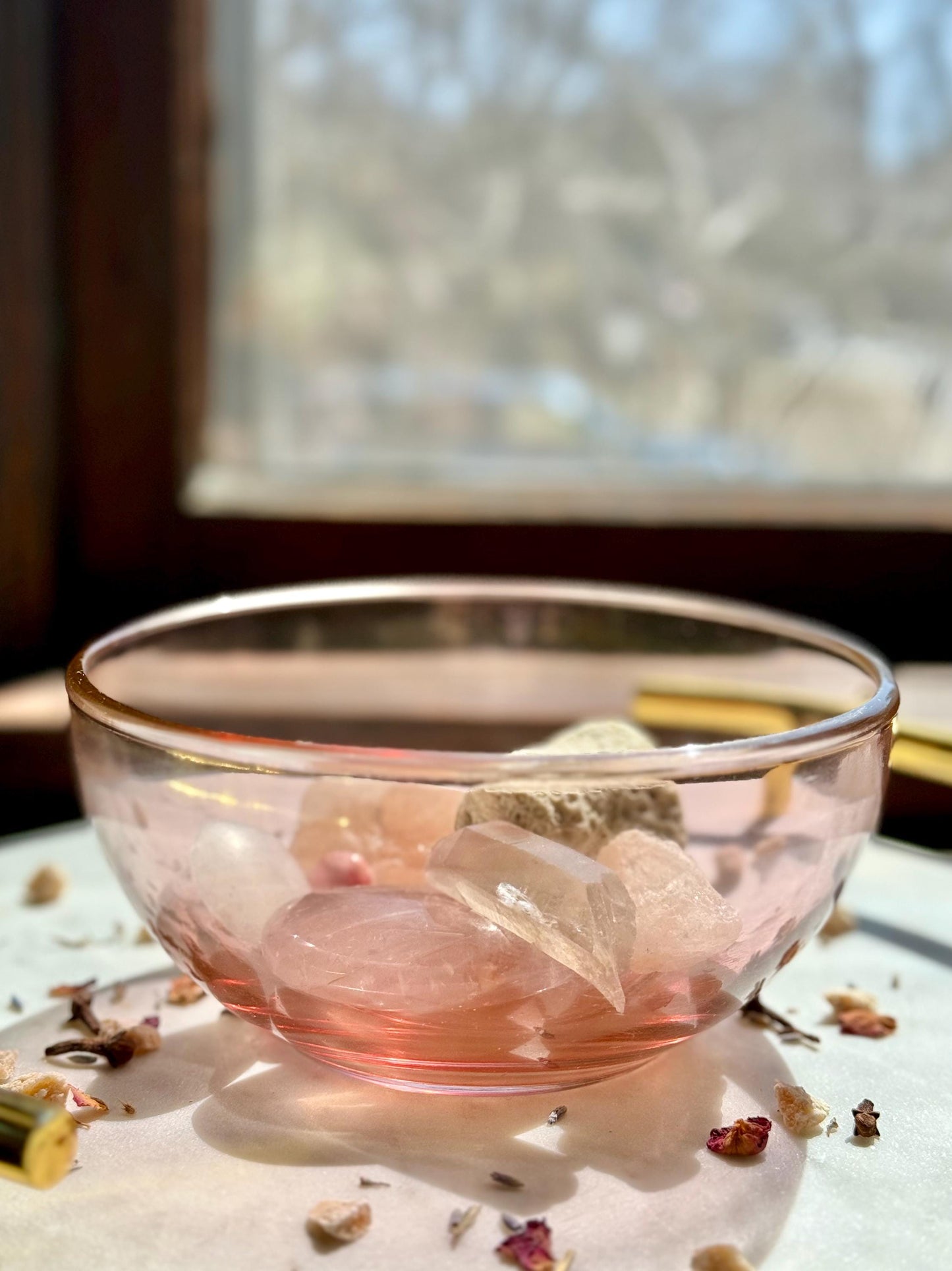 Vintage Altar Bowl || Crystal Altar Bowl || Vintage Crystal Bowl || Altar Offering Bowl || Vintage Ritual Bowl || Altar Bowl || Trinket Bowl