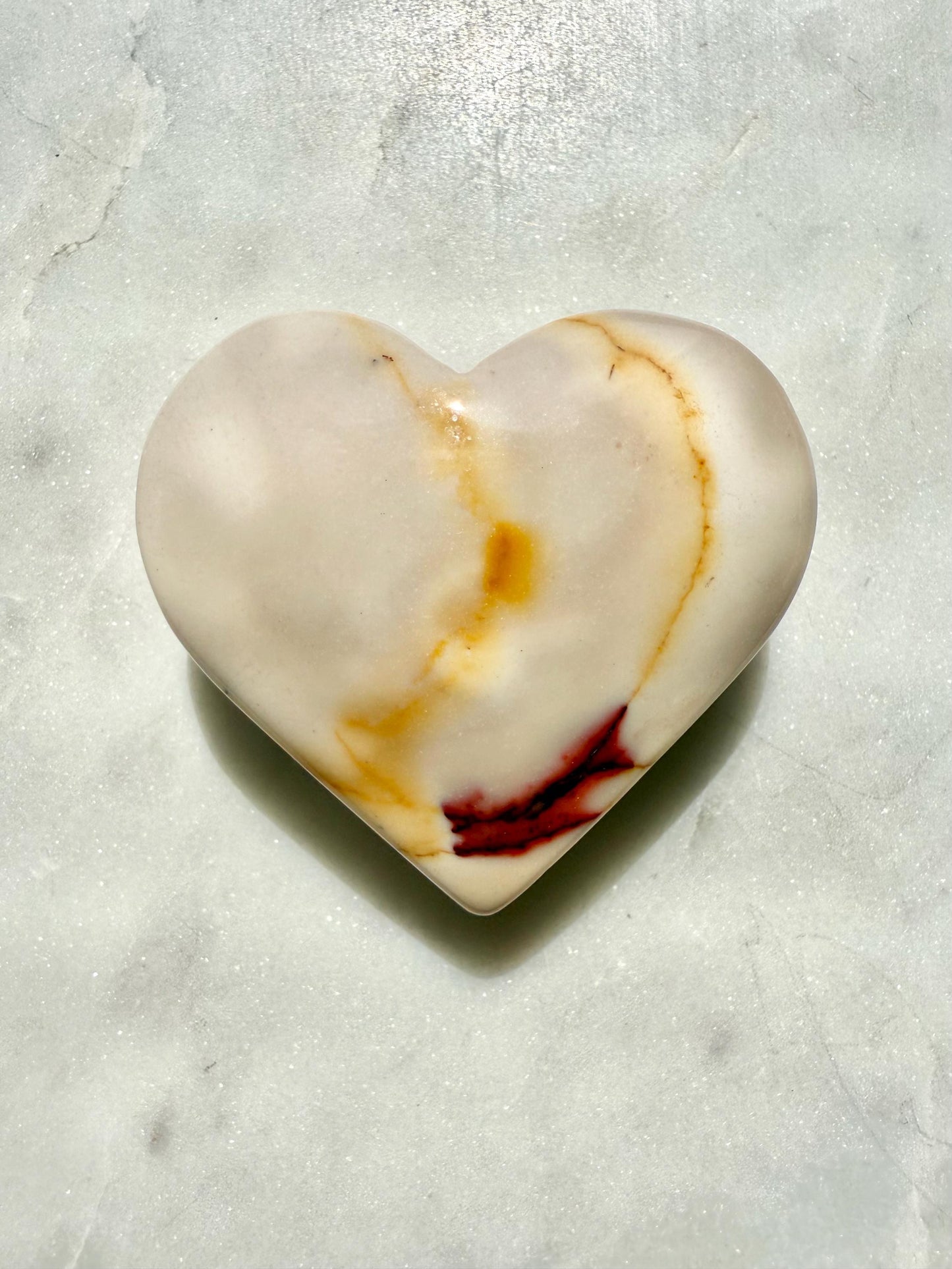 Mookaite Heart || Mookaite Crystal Heart || Gift for Crystal Lover || Grounding Crystal || Confidence Crystal || Crystal Gift