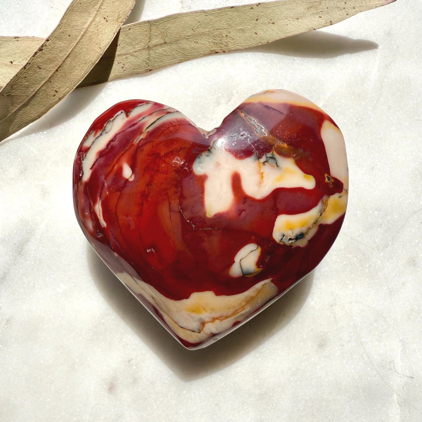 Mookaite Heart || Mookaite Crystal Heart || Gift for Crystal Lover || Grounding Crystal || Confidence Crystal || Crystal Gift
