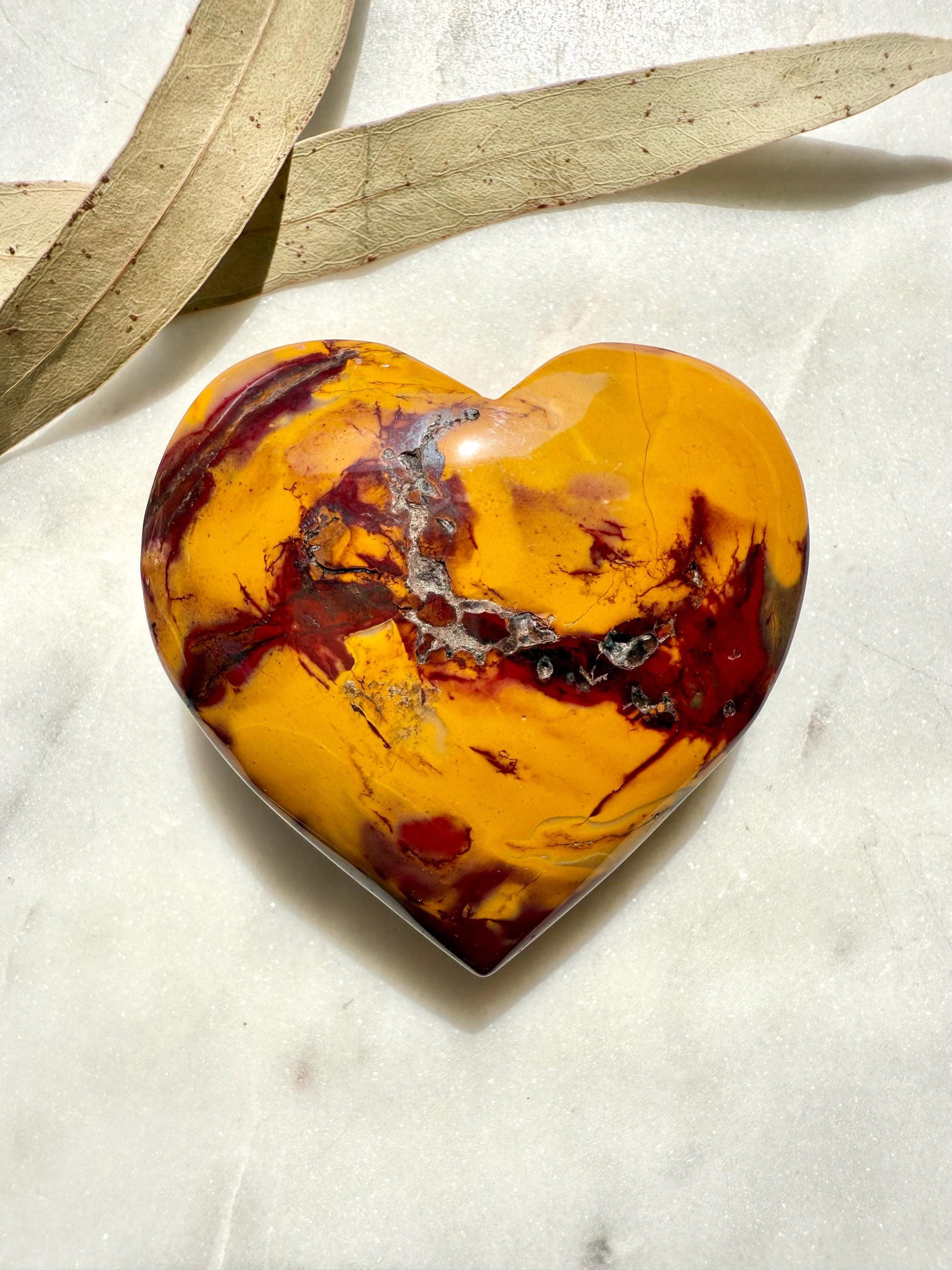 Mookaite Heart || Mookaite Crystal Heart || Gift for Crystal Lover || Grounding Crystal || Confidence Crystal || Crystal Gift