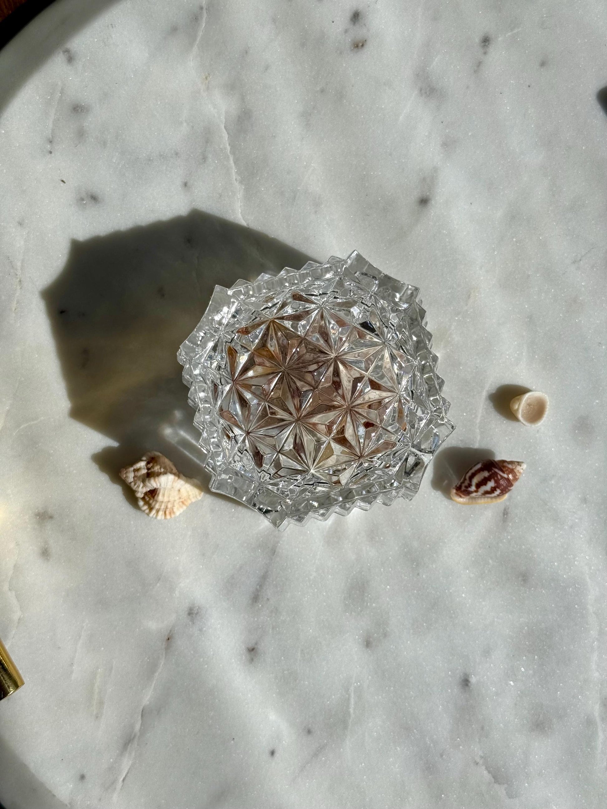 Vintage Altar Dish || Crystal Altar Dish || Vintage Crystal Dish || Altar Offering Dish || Vintage Ritual Dish || Altar Dish || Trinket Dish