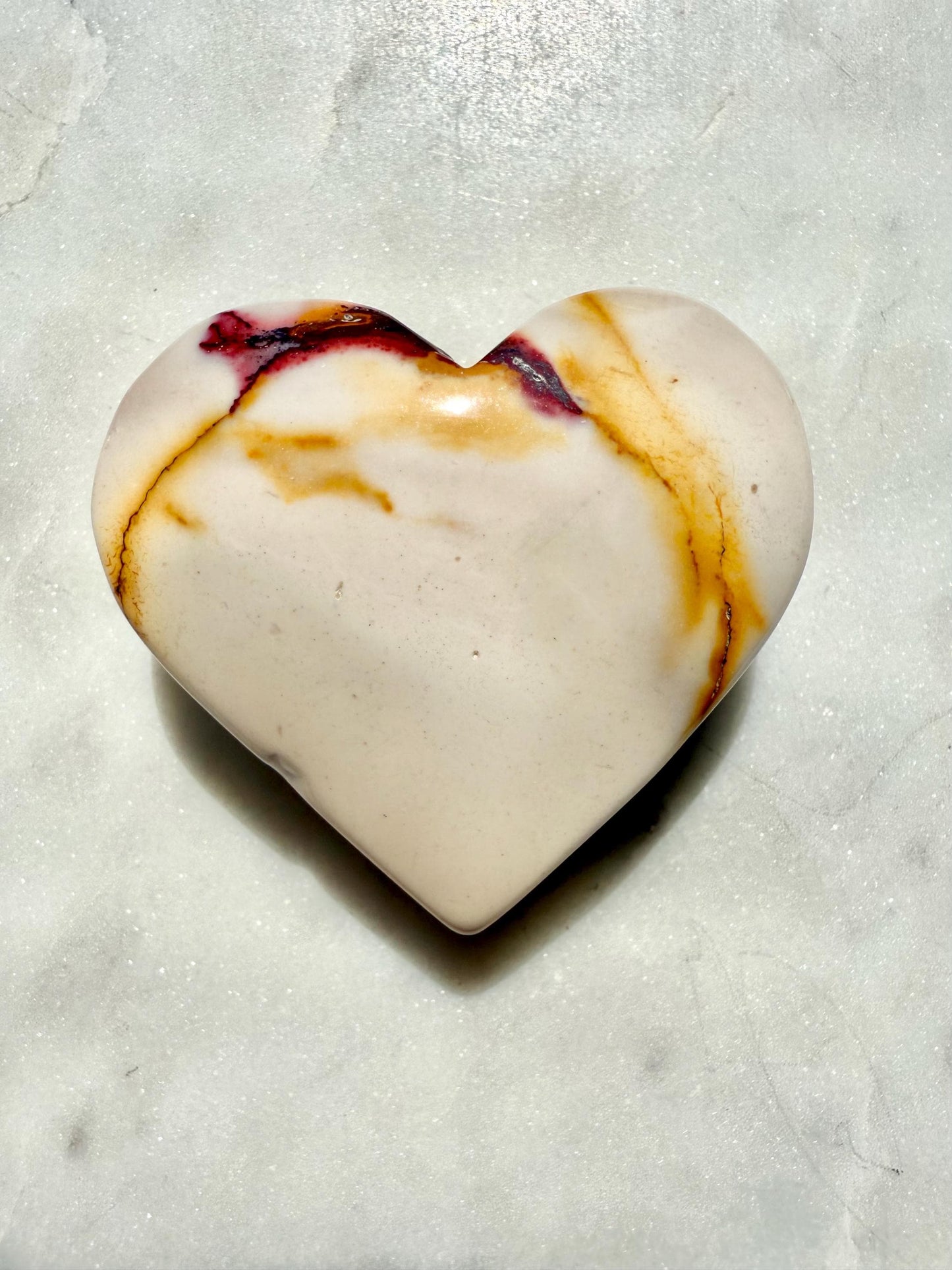 Mookaite Heart || Mookaite Crystal Heart || Gift for Crystal Lover || Grounding Crystal || Confidence Crystal || Crystal Gift