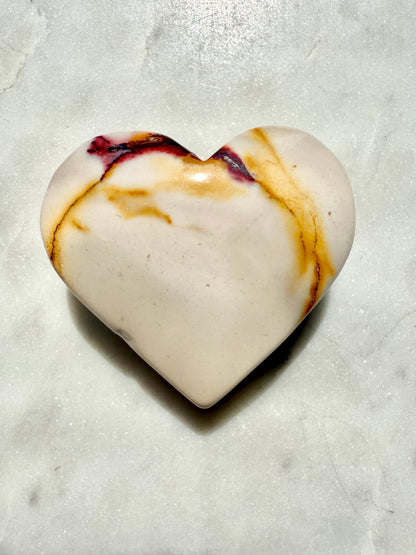 Mookaite Heart || Mookaite Crystal Heart || Gift for Crystal Lover || Grounding Crystal || Confidence Crystal || Crystal Gift
