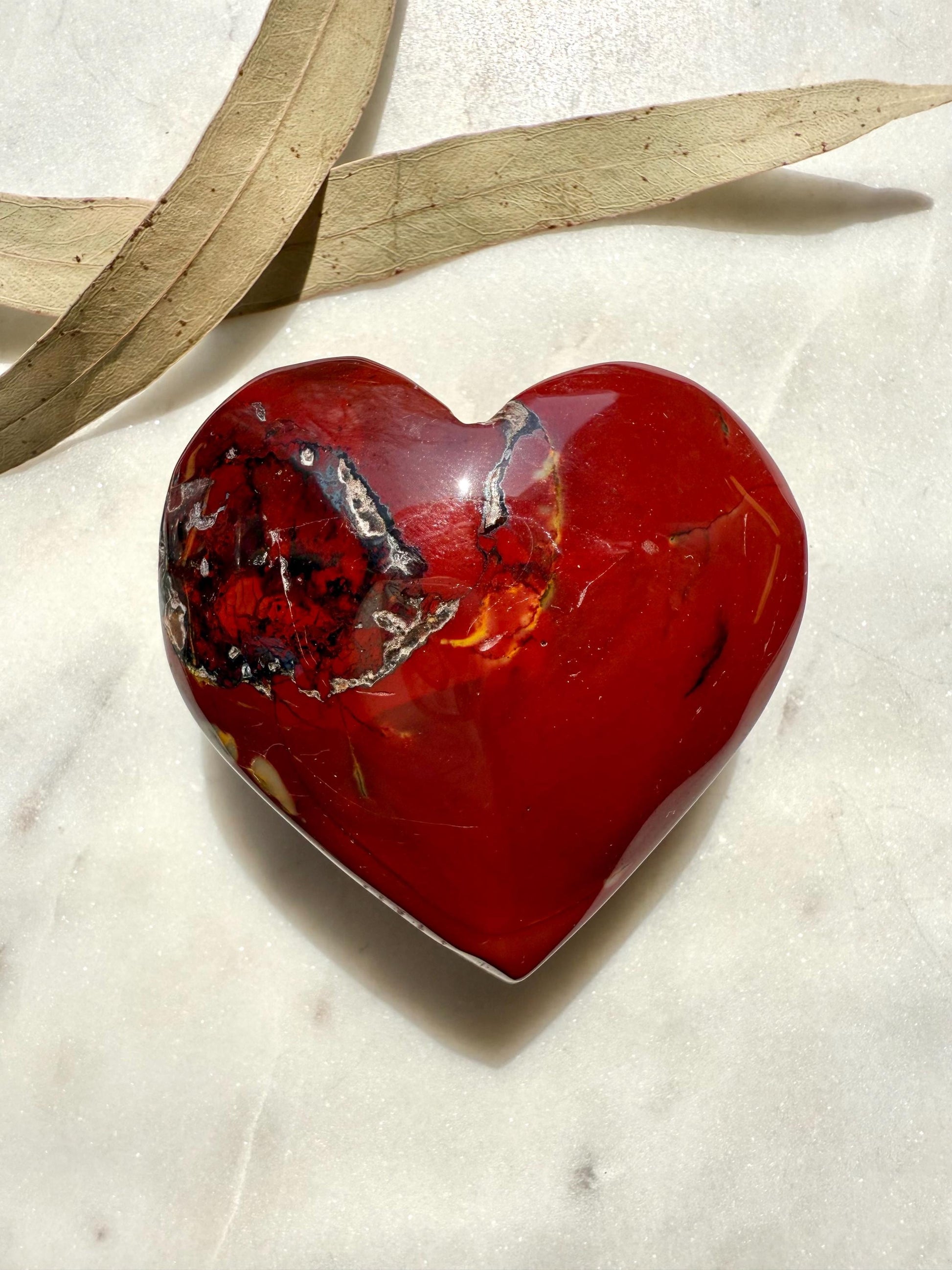 Mookaite Heart || Mookaite Crystal Heart || Gift for Crystal Lover || Grounding Crystal || Confidence Crystal || Crystal Gift