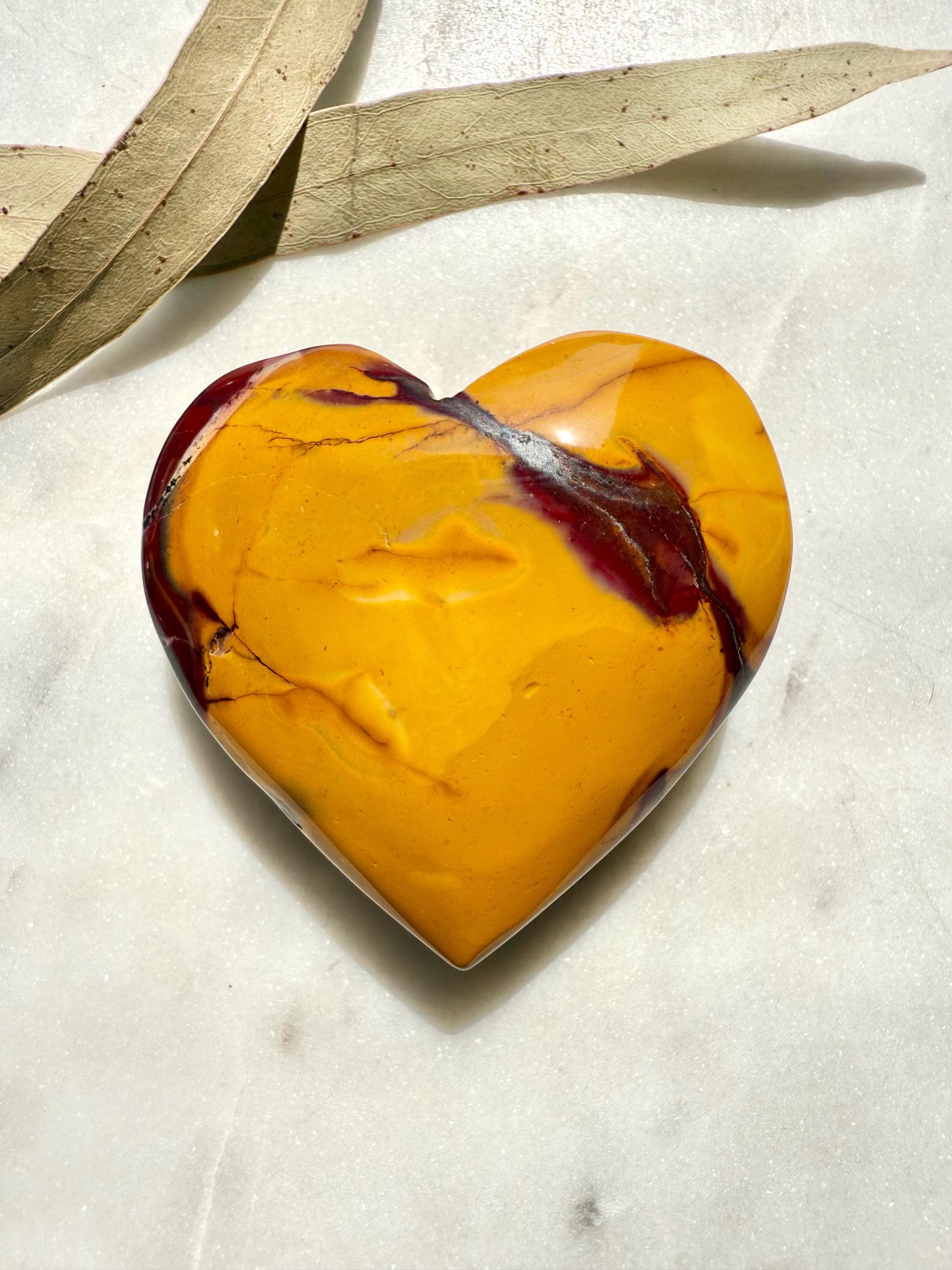 Mookaite Heart || Mookaite Crystal Heart || Gift for Crystal Lover || Grounding Crystal || Confidence Crystal || Crystal Gift