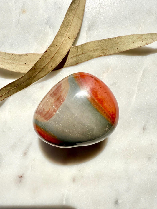 Polychrome Jasper XL Tumble || Polychrome Jasper Crystal Tumble || Gift for Crystal Lover || Desert Jasper Tumble || Crystal Gift