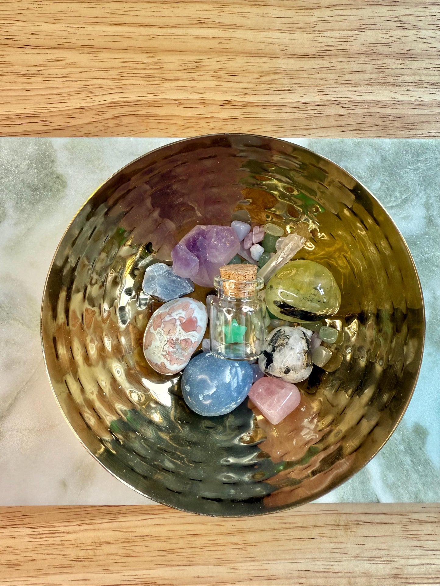 Moonlit Garden Crystal Scoop [1 Scoop] | Crystal Scoops | Crystal Confetti | Gift for Crystal Lover | Unique Gift | Crystal Tumbles