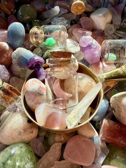 Moonlit Garden Crystal Scoop [1 Scoop] | Crystal Scoops | Crystal Confetti | Gift for Crystal Lover | Unique Gift | Crystal Tumbles