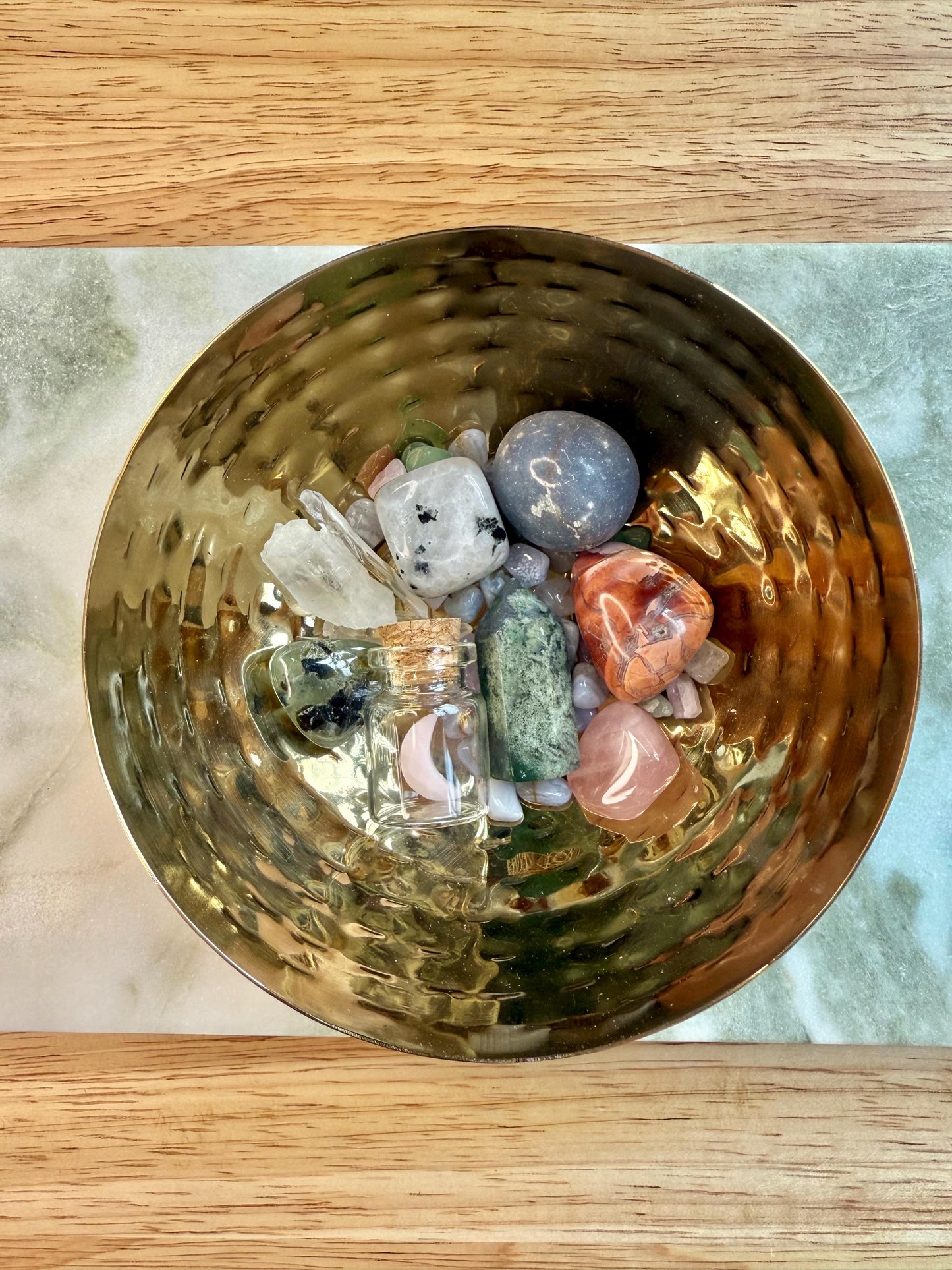 Moonlit Garden Crystal Scoop [1 Scoop] | Crystal Scoops | Crystal Confetti | Gift for Crystal Lover | Unique Gift | Crystal Tumbles