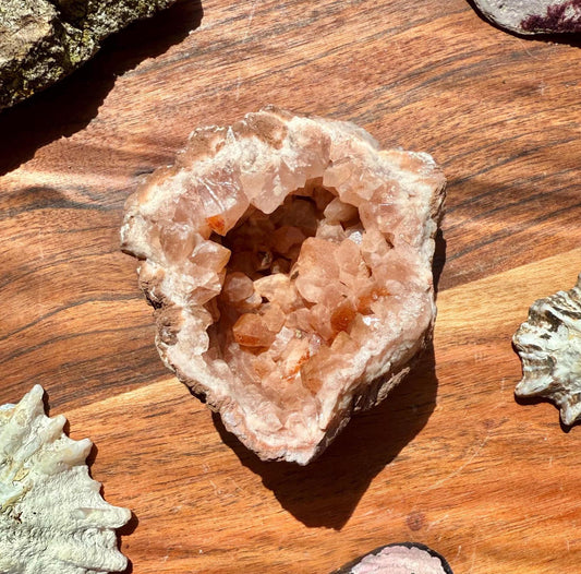 Pink Amethyst Cluster || Pink Amethyst Geode || Pink Amethyst || Raw Crystal Cluster || Crystal Geode || Pink Crystal || Crystal Lover Gift