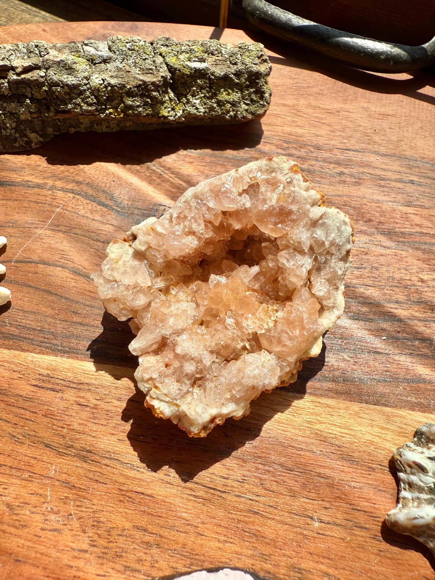 Pink Amethyst Cluster || Pink Amethyst Geode || Pink Amethyst || Raw Crystal Cluster || Crystal Geode || Pink Crystal || Crystal Lover Gift