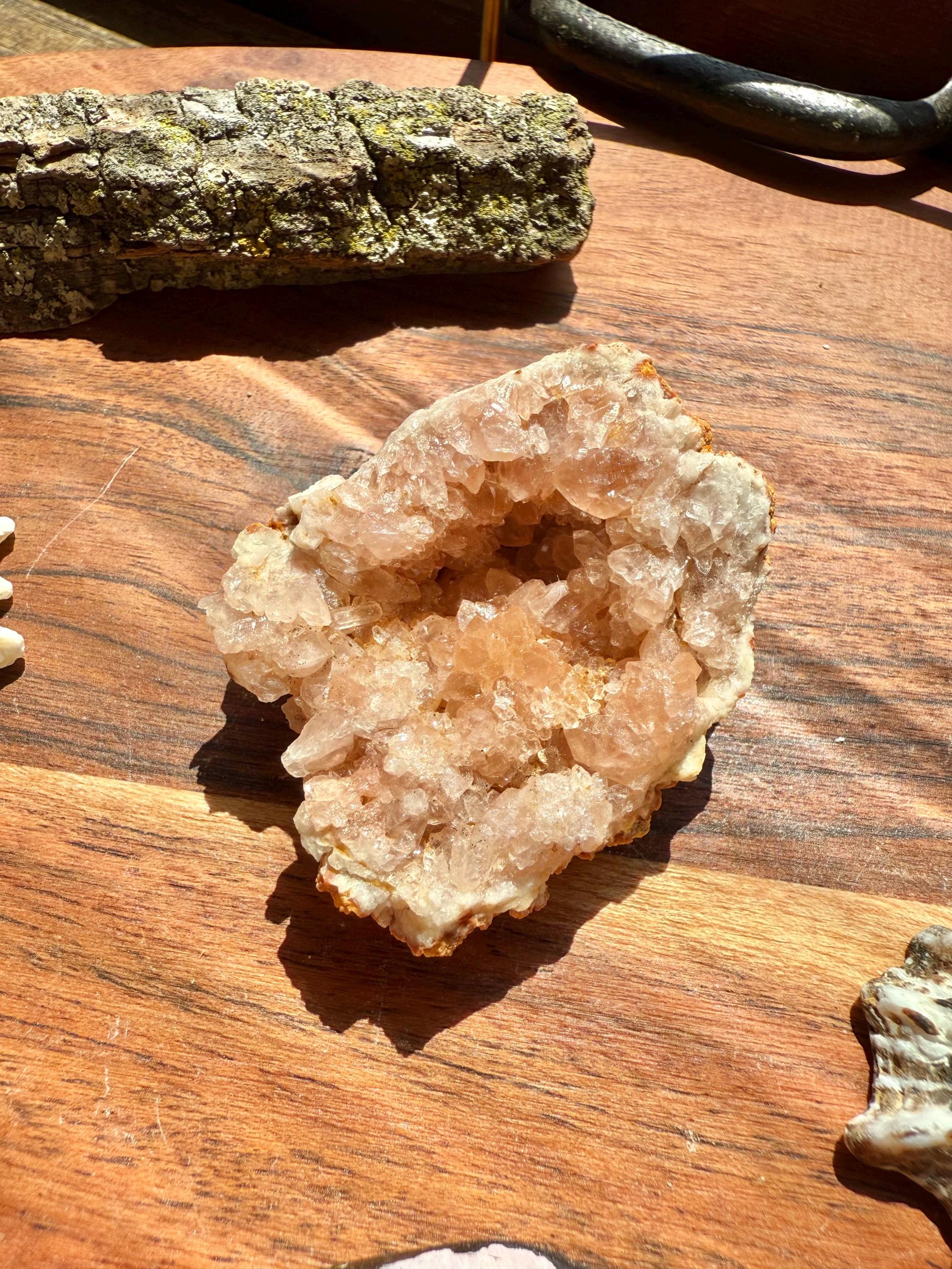 Pink Amethyst Cluster || Pink Amethyst Geode || Pink Amethyst || Raw Crystal Cluster || Crystal Geode || Pink Crystal || Crystal Lover Gift