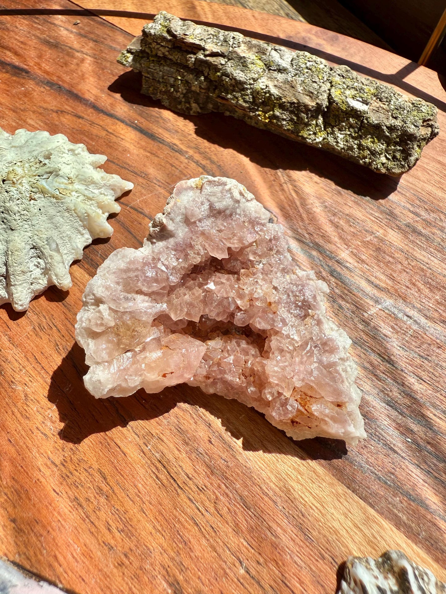 Pink Amethyst Cluster || Pink Amethyst Geode || Pink Amethyst || Raw Crystal Cluster || Crystal Geode || Pink Crystal || Crystal Lover Gift