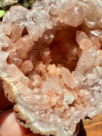 Pink Amethyst Cluster || Pink Amethyst Geode || Pink Amethyst || Raw Crystal Cluster || Crystal Geode || Pink Crystal || Crystal Lover Gift