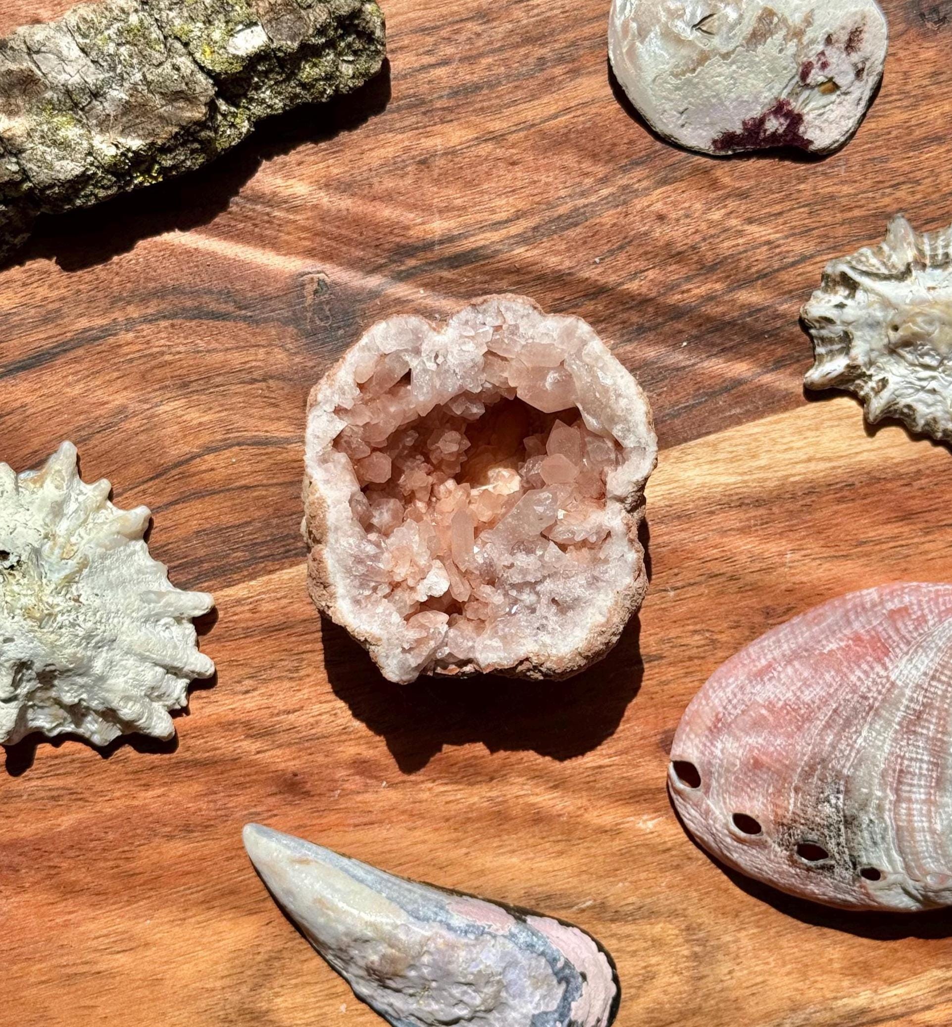 Pink Amethyst Cluster || Pink Amethyst Geode || Pink Amethyst || Raw Crystal Cluster || Crystal Geode || Pink Crystal || Crystal Lover Gift