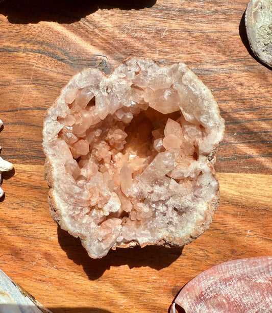 Pink Amethyst Cluster || Pink Amethyst Geode || Pink Amethyst || Raw Crystal Cluster || Crystal Geode || Pink Crystal || Crystal Lover Gift
