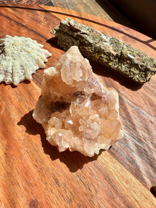 Pink Amethyst Cluster || Pink Amethyst Geode || Pink Amethyst || Raw Crystal Cluster || Crystal Geode || Pink Crystal || Crystal Lover Gift