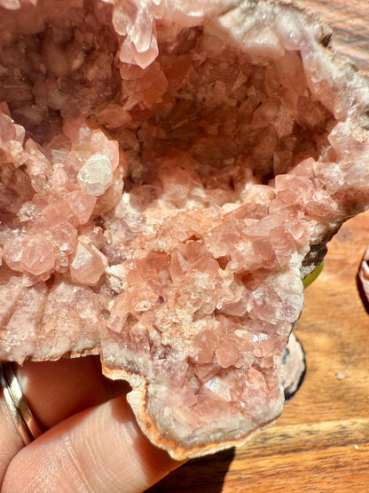 Pink Amethyst Cluster || Pink Amethyst Geode || Pink Amethyst || Raw Crystal Cluster || Crystal Geode || Pink Crystal || Crystal Lover Gift