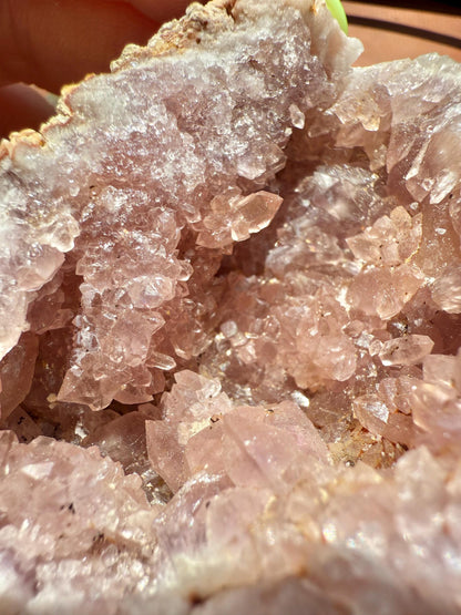 Pink Amethyst Cluster || Pink Amethyst Geode || Pink Amethyst || Raw Crystal Cluster || Crystal Geode || Pink Crystal || Crystal Lover Gift