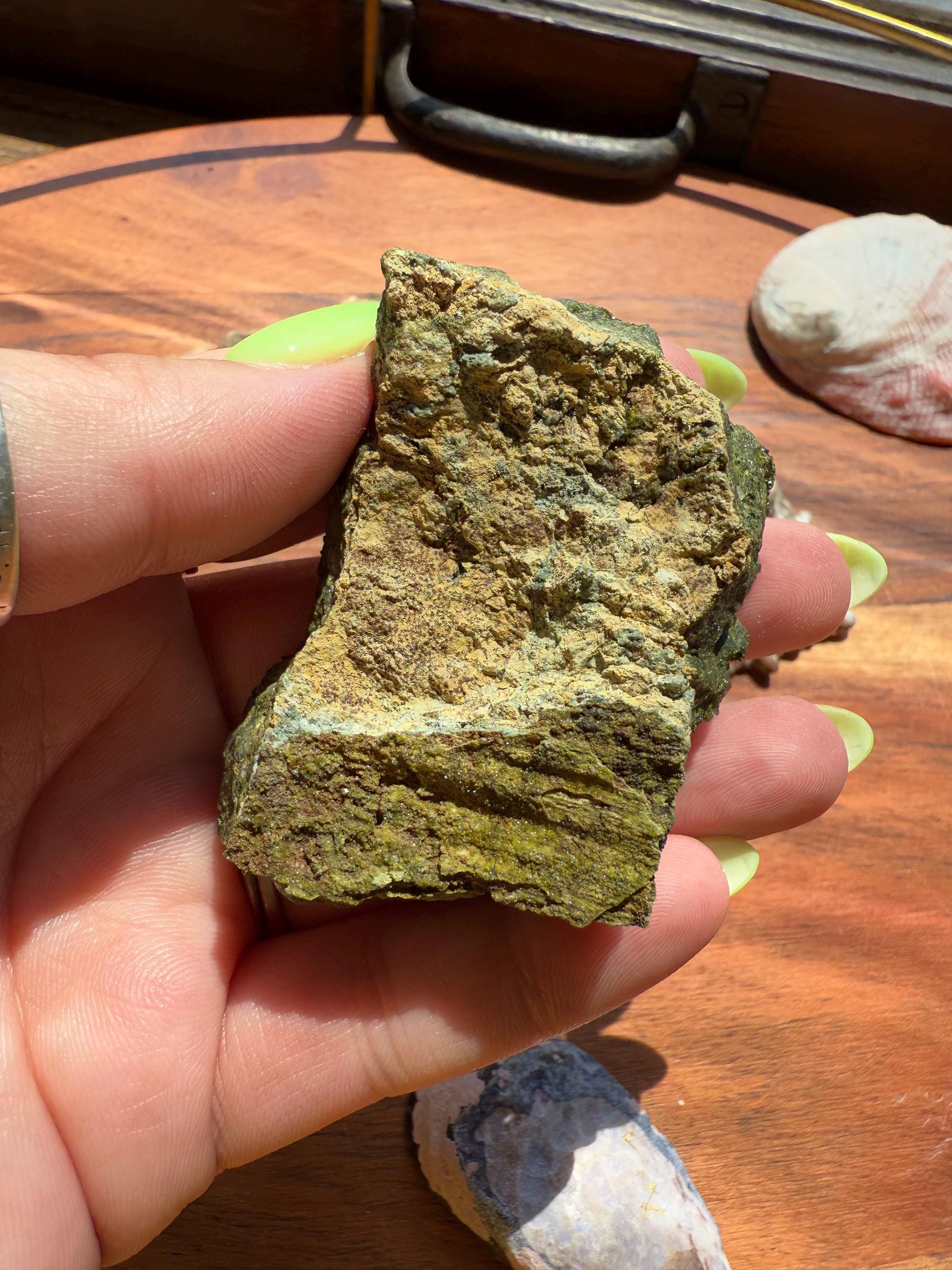 High Quality Epidote and Quartz Free Form || Epidote and Quartz || Forest Fairy Quartz || Raw Crystal || Sparkly Crystal