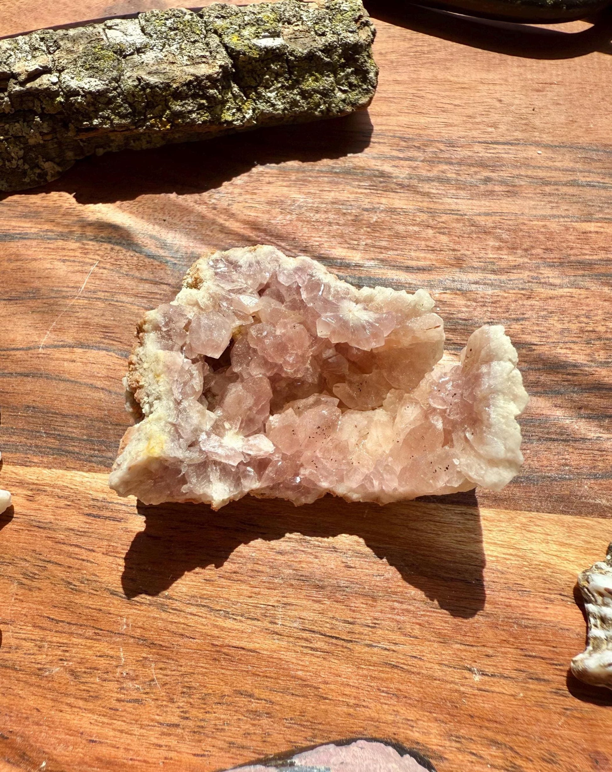 Pink Amethyst Cluster || Pink Amethyst Geode || Pink Amethyst || Raw Crystal Cluster || Crystal Geode || Pink Crystal || Crystal Lover Gift