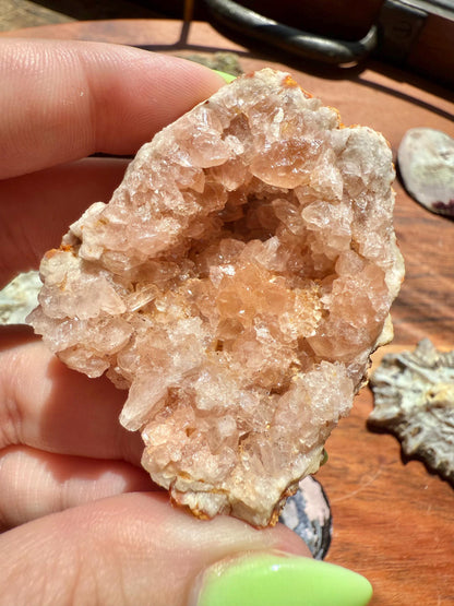 Pink Amethyst Cluster || Pink Amethyst Geode || Pink Amethyst || Raw Crystal Cluster || Crystal Geode || Pink Crystal || Crystal Lover Gift