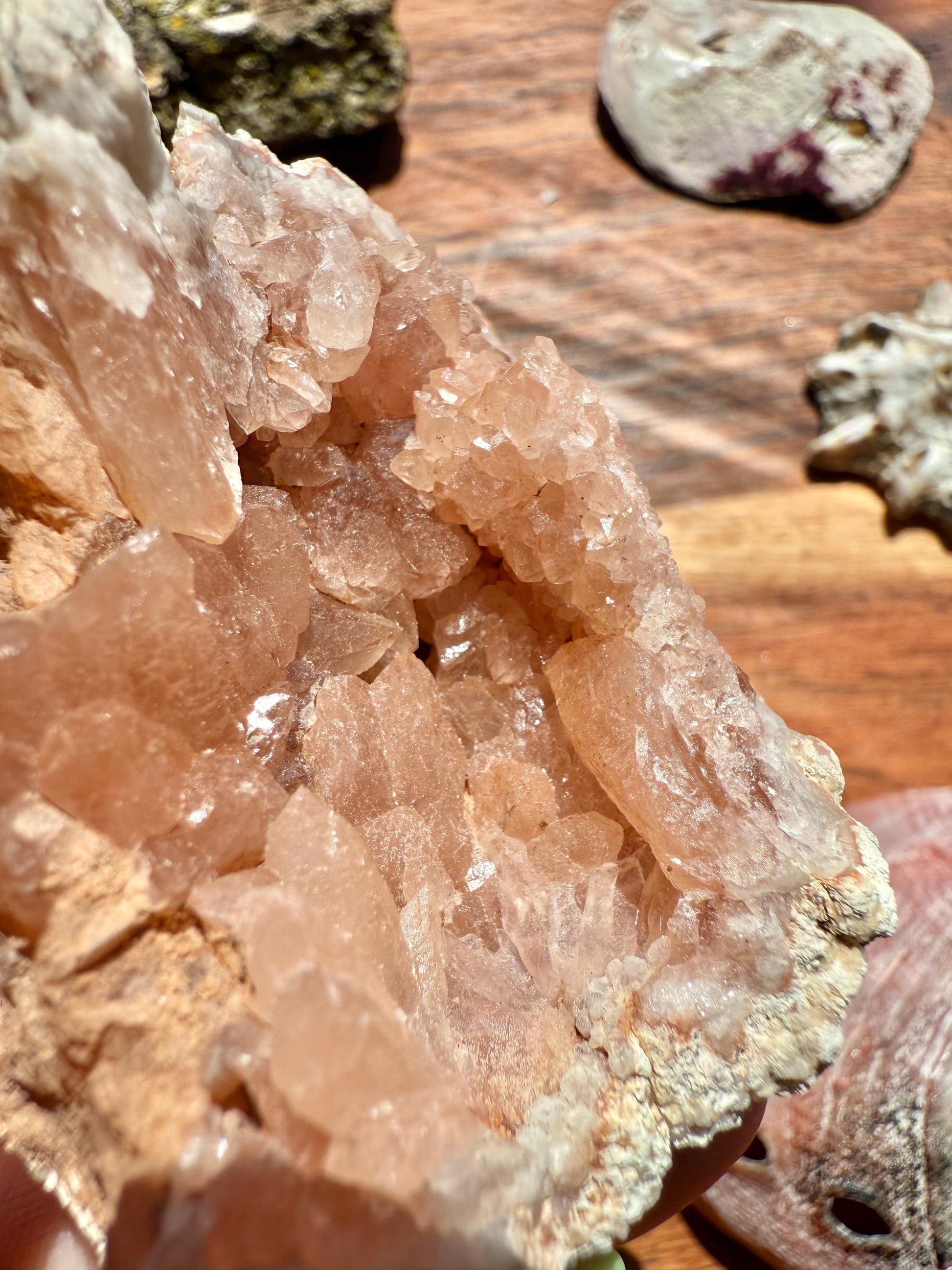 Pink Amethyst Cluster || Pink Amethyst Geode || Pink Amethyst || Raw Crystal Cluster || Crystal Geode || Pink Crystal || Crystal Lover Gift