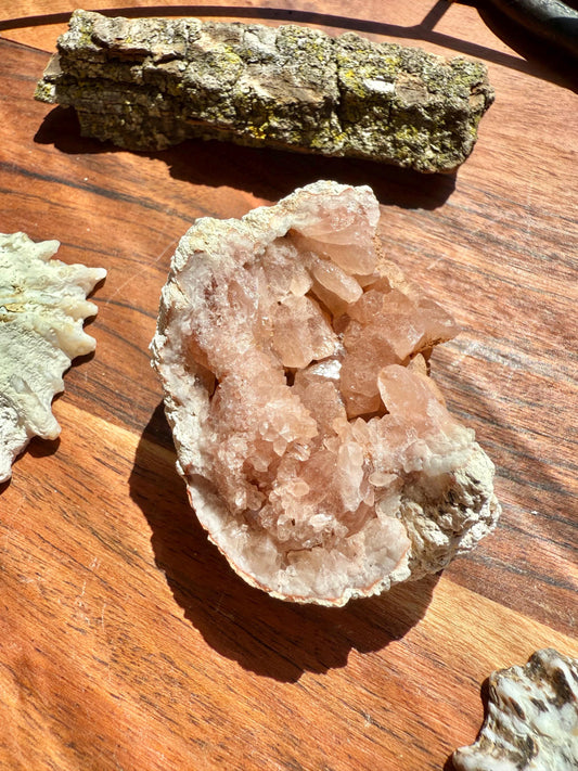 Pink Amethyst Cluster || Pink Amethyst Geode || Pink Amethyst || Raw Crystal Cluster || Crystal Geode || Pink Crystal || Crystal Lover Gift