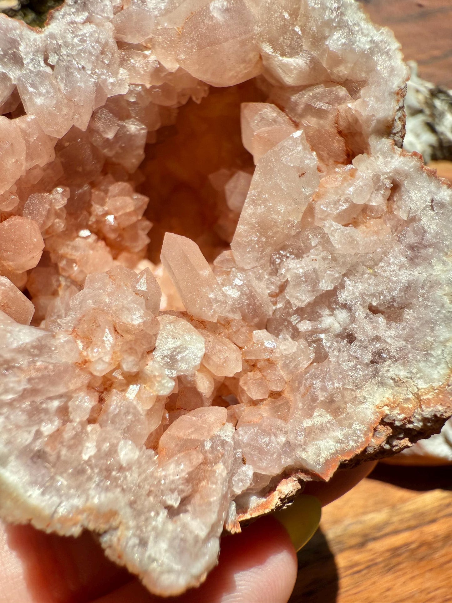Pink Amethyst Cluster || Pink Amethyst Geode || Pink Amethyst || Raw Crystal Cluster || Crystal Geode || Pink Crystal || Crystal Lover Gift