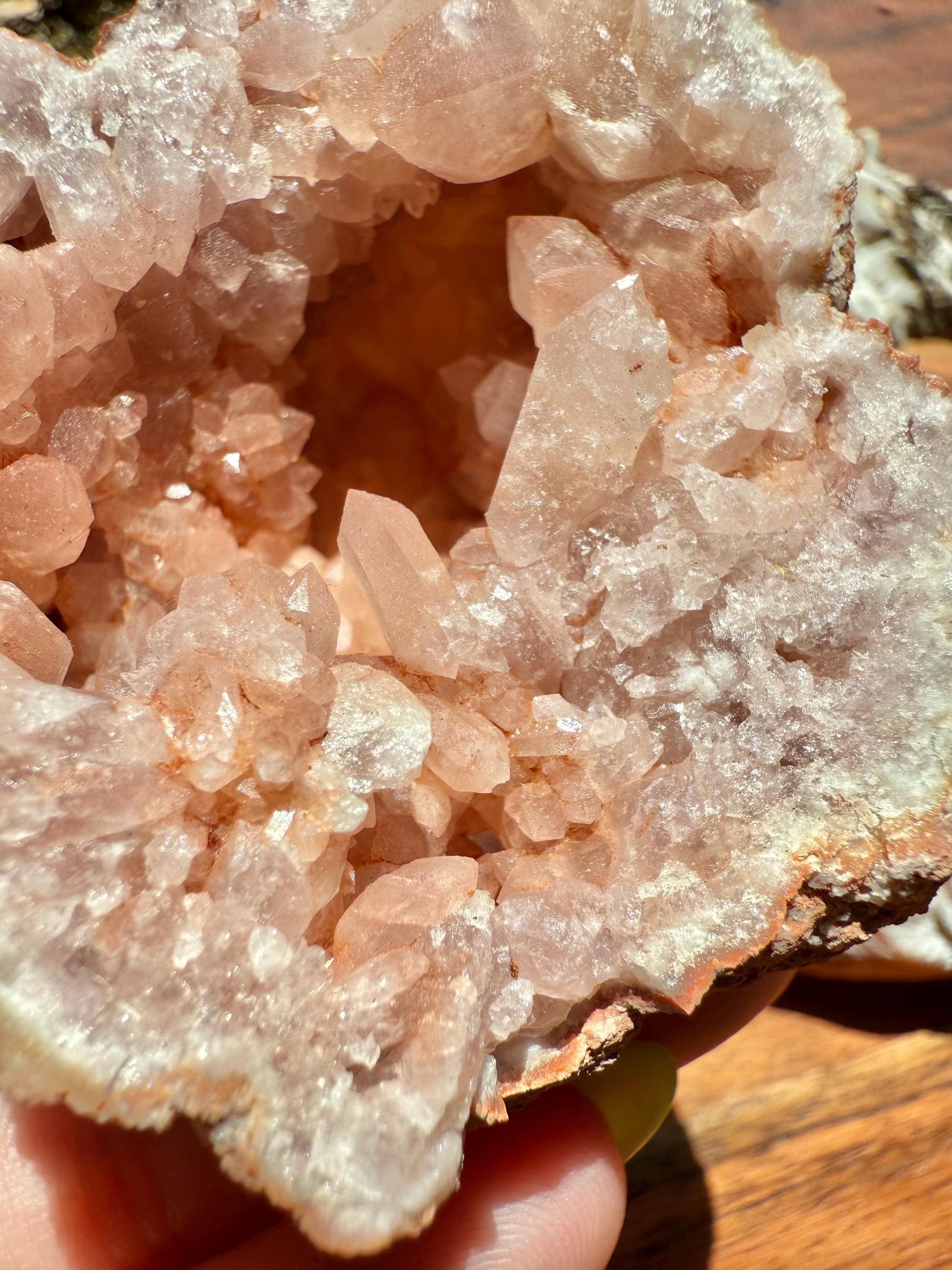 Pink Amethyst Cluster || Pink Amethyst Geode || Pink Amethyst || Raw Crystal Cluster || Crystal Geode || Pink Crystal || Crystal Lover Gift