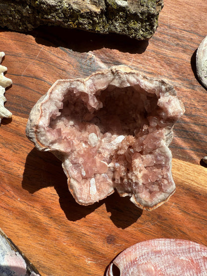 Pink Amethyst Cluster || Pink Amethyst Geode || Pink Amethyst || Raw Crystal Cluster || Crystal Geode || Pink Crystal || Crystal Lover Gift