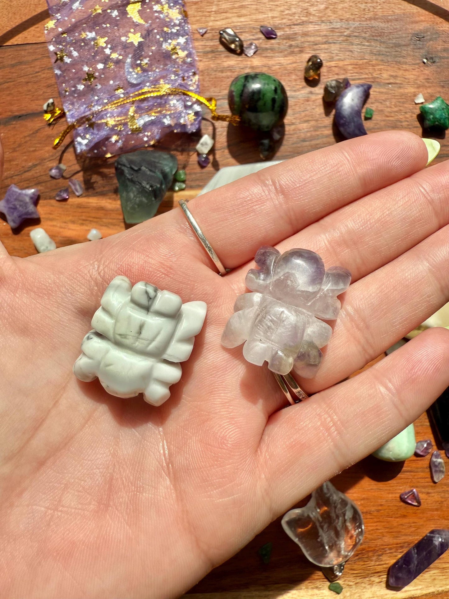 Spooky Season Crystal Scoop [1 Scoop] | Crystal Scoops | Crystal Confetti | Gift for Crystal Lover | Unique Gift | Crystal Tumbles