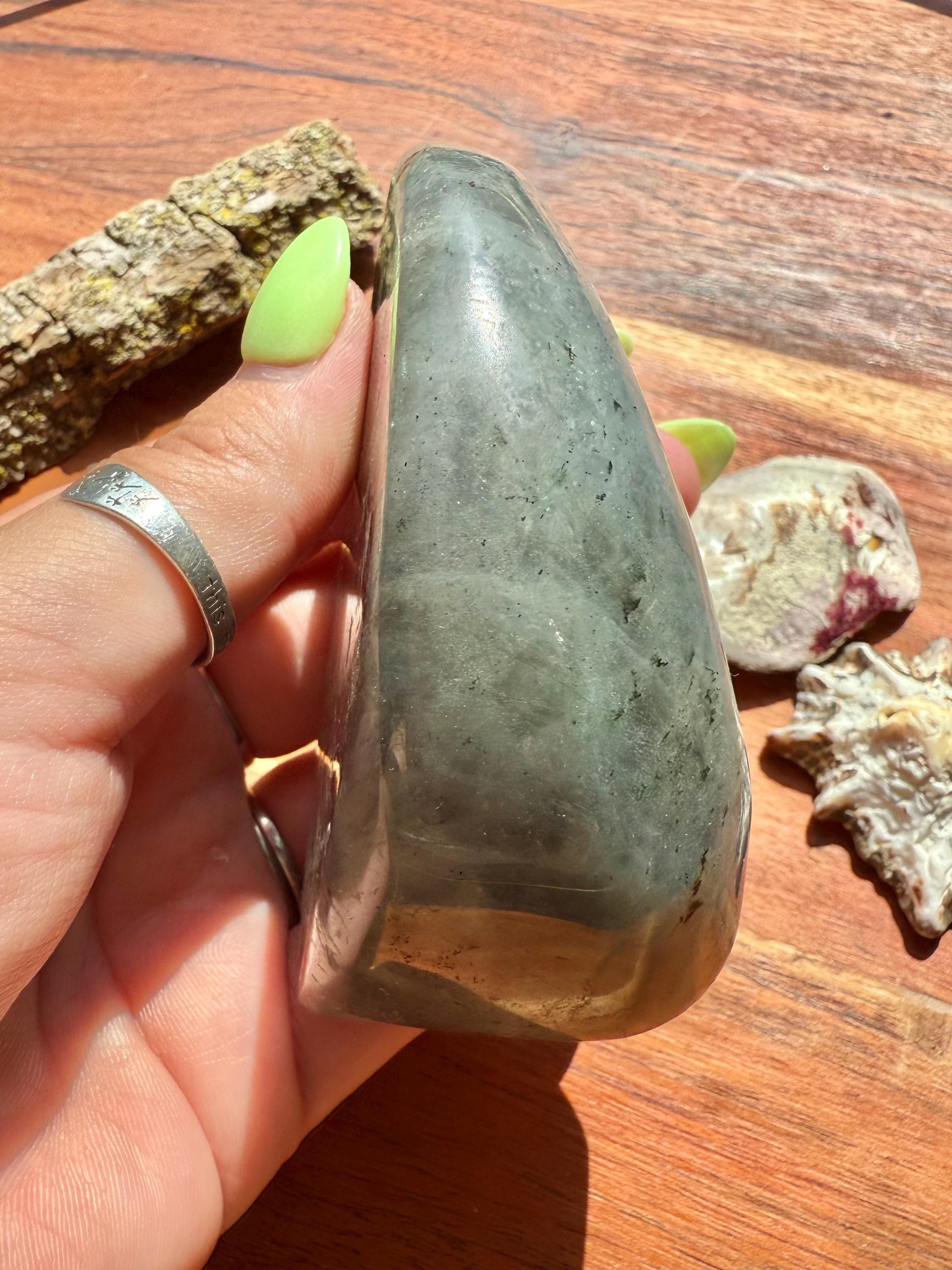 Purple and Pink Flash Labradorite Freeform
