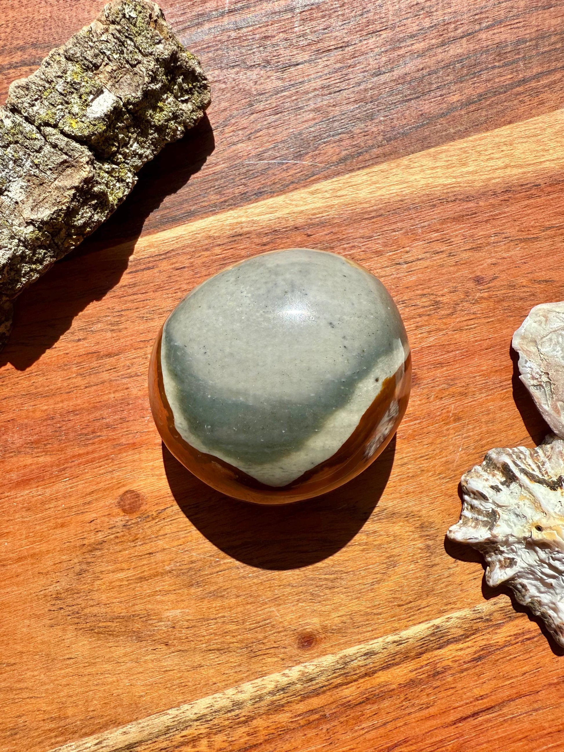 Polychrome Jasper Palm Stone || Polychrome Jasper Crystal Palm Stone || Gift for Crystal Lover || Desert Jasper Palm Stone || Crystal Gift