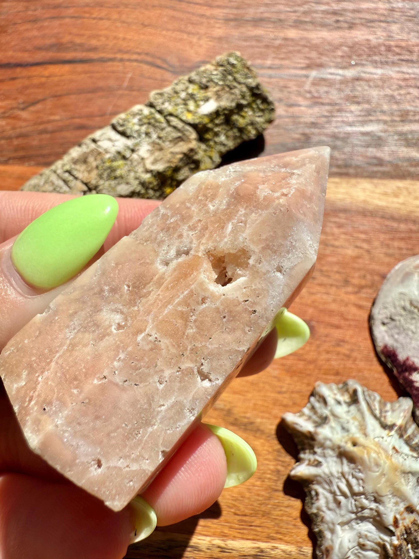 Pink Amethyst Tower | Pink Amethyst | Gift for Crystal Lover | Unique Crystal | Pink Crystal