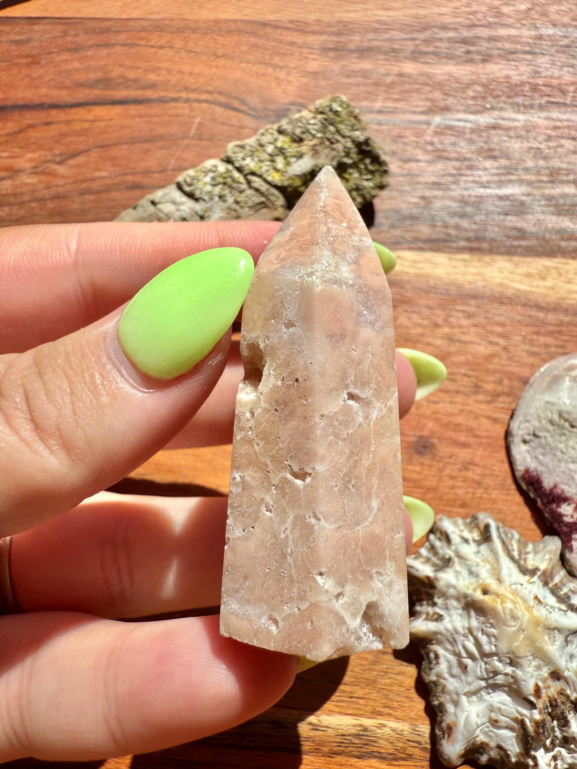 Pink Amethyst Tower | Pink Amethyst | Gift for Crystal Lover | Unique Crystal | Pink Crystal