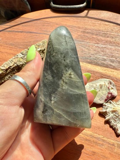 Purple and Pink Flash Labradorite Freeform