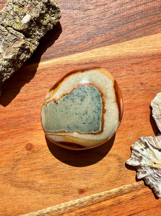 Polychrome Jasper Palm Stone || Polychrome Jasper Crystal Palm Stone || Gift for Crystal Lover || Desert Jasper Palm Stone || Crystal Gift