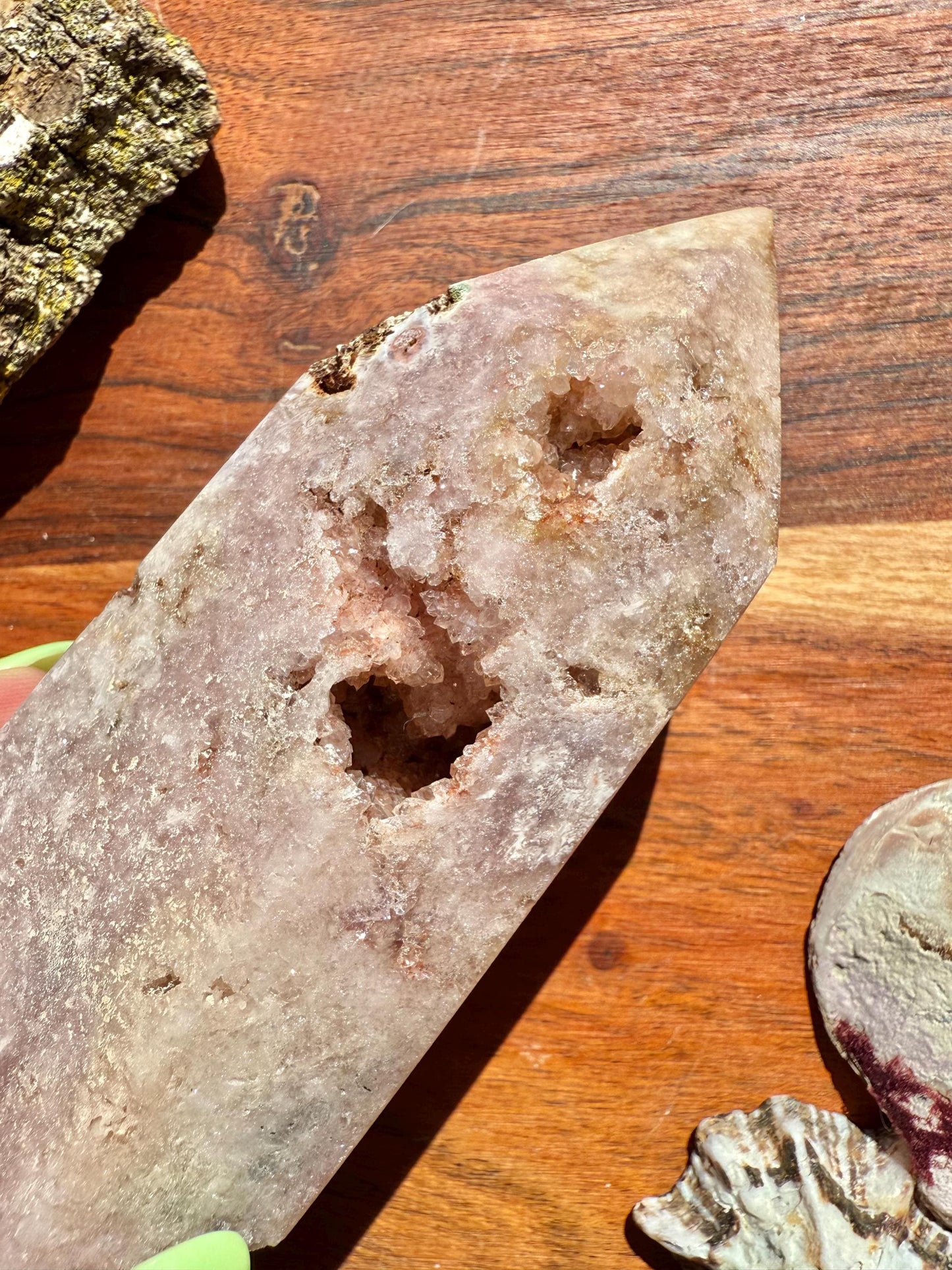 Pink Amethyst Tower | Pink Amethyst | Gift for Crystal Lover | Unique Crystal | Pink Crystal