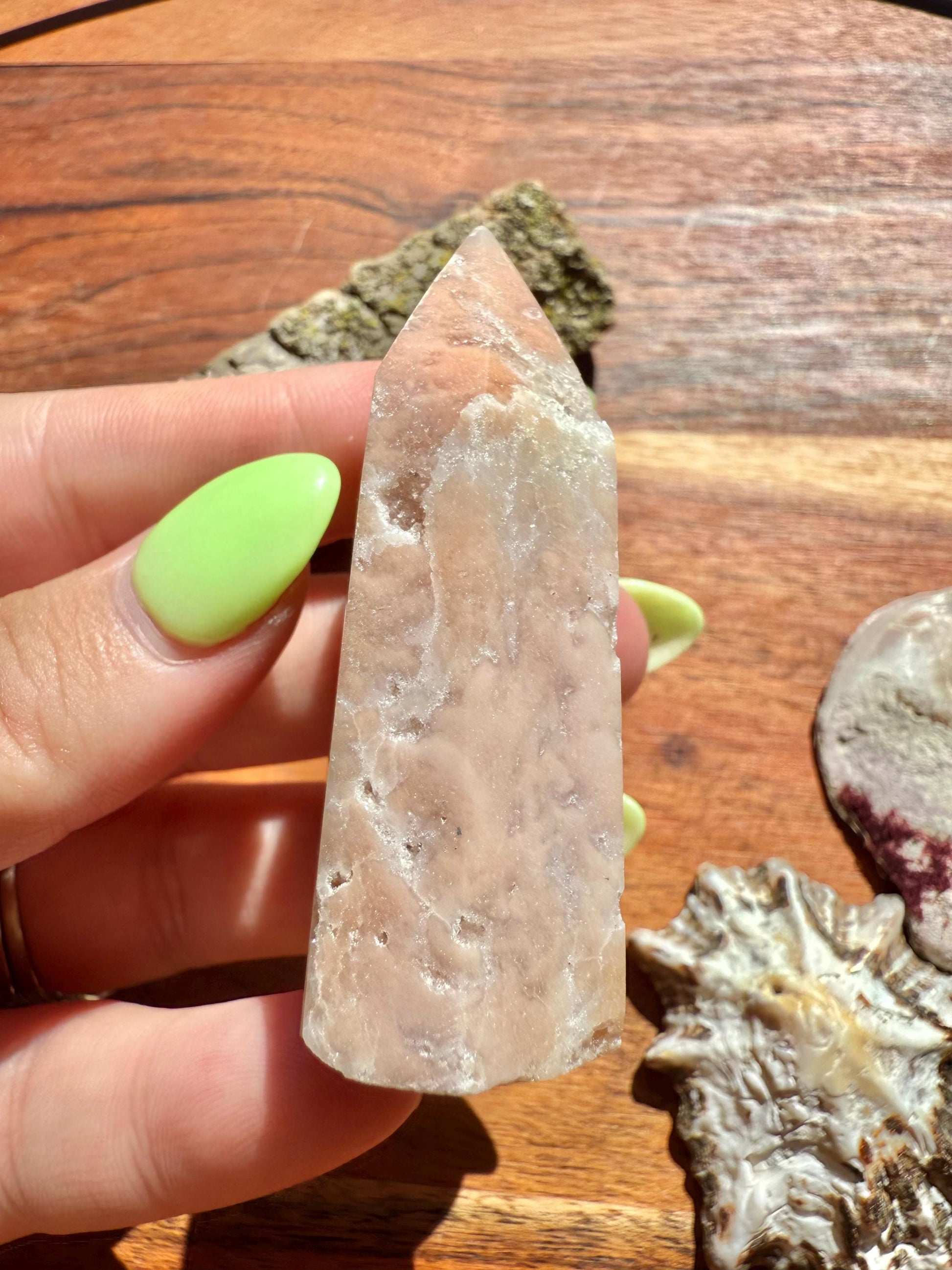 Pink Amethyst Tower | Pink Amethyst | Gift for Crystal Lover | Unique Crystal | Pink Crystal