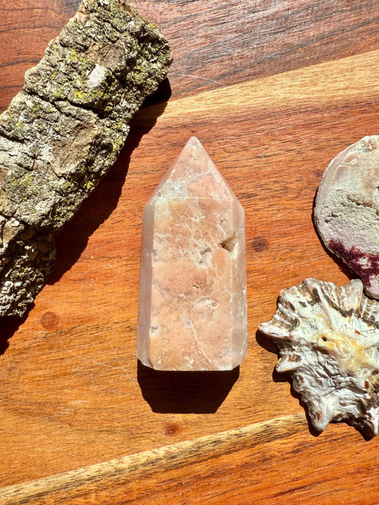 Pink Amethyst Tower | Pink Amethyst | Gift for Crystal Lover | Unique Crystal | Pink Crystal