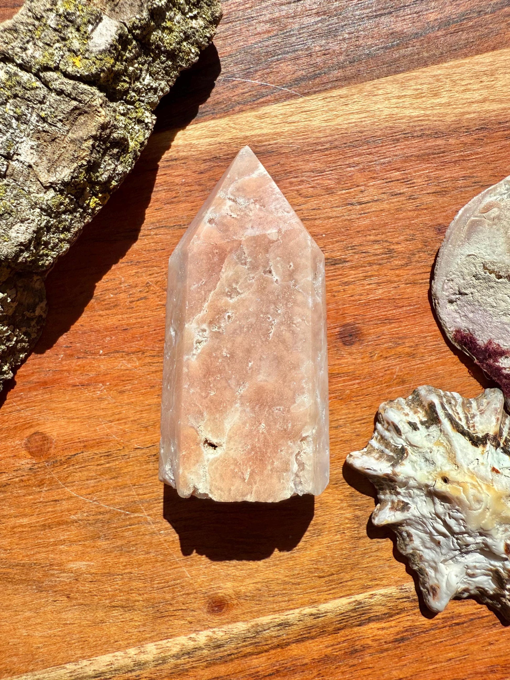Pink Amethyst Tower | Pink Amethyst | Gift for Crystal Lover | Unique Crystal | Pink Crystal