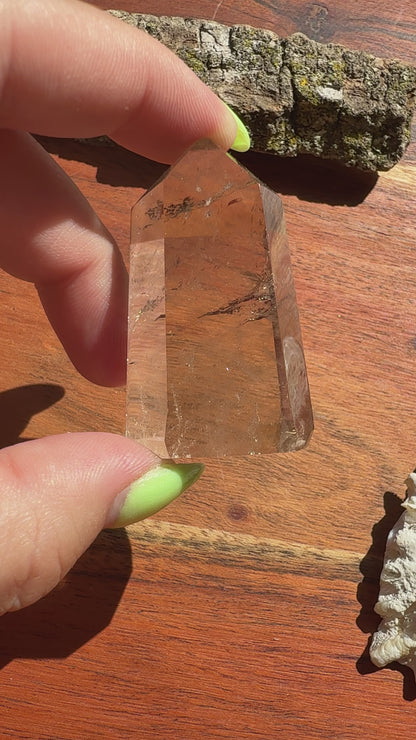 HIGH QUALITY SMOKY QUARTZ TOWER FROM BRAZIL